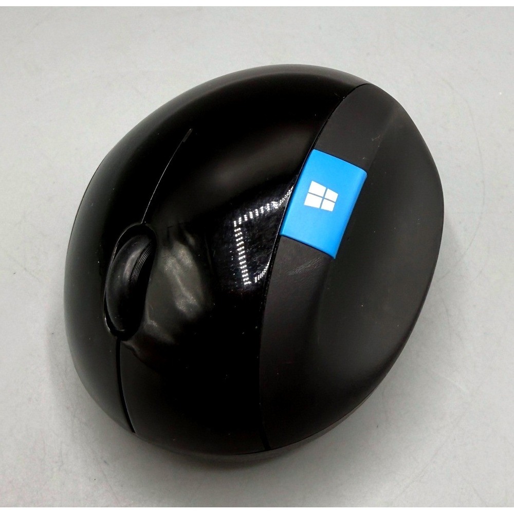 Microsoft Sculpt Ergonomic Mouse L6V-00001 Wireless Black BlueTrack USB RH Works